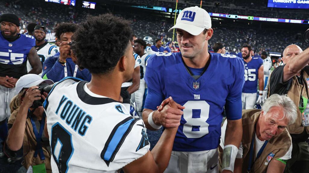 new york giants vs carolina panthers match player stats