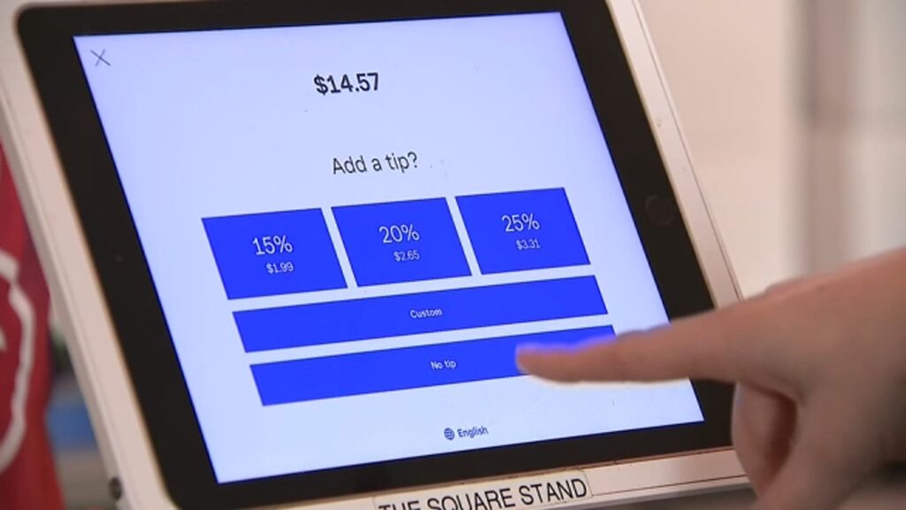 tip screen